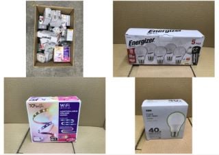 QUANTITY OF ITEMS TO INCLUDE ENERGIZER GLS E27 LED BULB WARM WHITE E27 SCREW BULB EQUIVALENT OF 60W INCANDESCENT. PERFECT FOR REPLACING LARGE EDISON SCREW IN LIGHT BULB: LOCATION - E RACK