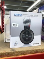 QUANTITY OF TECH & GAMING ITEMS TO INCLUDE SAMSON SR850 TRADITIONAL WIRED HEADPHONES, BLACK M: LOCATION - E RACK