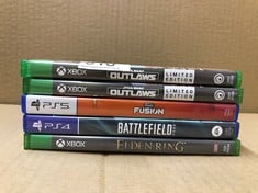 QUANTITY OF TECH & GAMING ITEMS TO INCLUDE STAR WARS OUTLAWS LIMITED EDITION (XBOX SERIES X): LOCATION - F RACK