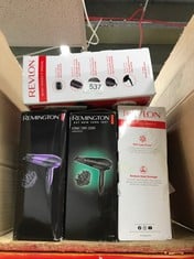 QUANTITY OF KITCHEN & APPLIANCES ITEMS TO INCLUDE REVLON ONE-STEP HAIR DRYER AND VOLUMISER FOR MID TO LONG HAIR (ONE-STEP, 2-IN-1 STYLING TOOL, IONIC AND CERAMIC TECHNOLOGY, UNIQUE OVAL DESIGN) RVDR5