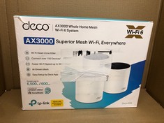 DECO AX3000 HOME MESH WIFI 6 SYSTEM: LOCATION - G RACK