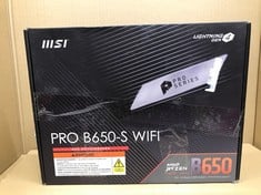 MSI PRO B650-S WIFI AMD MOTHERBOARD: LOCATION - G RACK