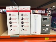 QUANTITY OF HEALTH & BEAUTY ITEMS TO INCLUDE REVLON ONE-STEP HAIR DRYER AND VOLUMISER FOR MID TO LONG HAIR (ONE-STEP, 2-IN-1 STYLING TOOL, IONIC AND CERAMIC TECHNOLOGY, UNIQUE OVAL DESIGN) RVDR5222: