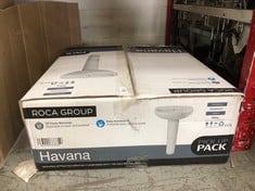 ROCA GROUP HAVANA SINK & PEDESTAL: LOCATION - BACK RACK(COLLECTION OR OPTIONAL DELIVERY AVAILABLE)