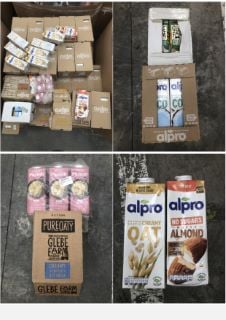 1 X PALLET OF MILK TO INCLUDE ALPRO OAT MILK - SOME MAY BE PAST BEST BEFORE: LOCATION - BACK FLOOR(COLLECTION OR OPTIONAL DELIVERY AVAILABLE)