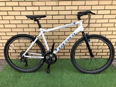 14	CARRERA AXLE MOUNTAIN BIKE, 20” FRAME , 27.5” WHEELS, 21 SPEED TRIGGER GEARS.: LOCATION - BACK FLOOR(COLLECTION OR OPTIONAL DELIVERY AVAILABLE)