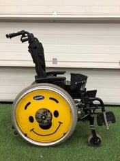 INNACARE WHEELS CHAIR WITH FOOT RESTS AND WHEEL COVERS : LOCATION - BACK FLOOR(COLLECTION OR OPTIONAL DELIVERY AVAILABLE)