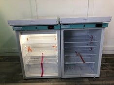 2 X LEC MEDICAL UNDERCOUNTER FRIDGES: LOCATION - FRONT FLOOR(COLLECTION OR OPTIONAL DELIVERY AVAILABLE)