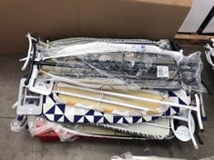 1 X PALLET OF IRONING BOARDS TO INCLUDE ADDIS COMPACT IRONING BOARD: LOCATION - FRONT FLOOR(COLLECTION OR OPTIONAL DELIVERY AVAILABLE)