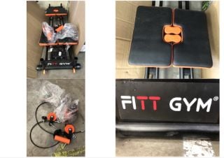 FITT GYM EXERCISE MACHINE: LOCATION - A RACK(COLLECTION OR OPTIONAL DELIVERY AVAILABLE)