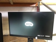 BANQ LCD MONITOR 27.5" DISPLAY MONITOR MODEL NO SW270C-B - COLLECTION ONLY - LOCATION RIGHT RACK