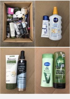 QUANTITY OF ASSORTED BEAUTY ITEMS TO INCLUDE NIVEA SUN 50+ - COLLECTION ONLY - LOCATION RIGHT RACK