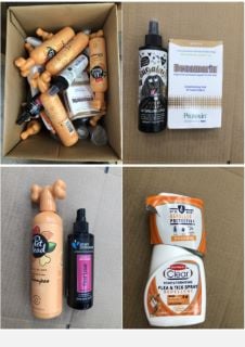 QUANTITY OF ASSORTED PET ITEMS TO INCLUDE PET HEAD DEODORISING SHAMPOO - COLLECTION ONLY - LOCATION RIGHT RACK