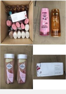 QUANTITY OF ASSORTED BEAUTY ITEMS TO INCLUDE IMPERIAL LEATHER MALLOW & ROSE MILK SHOWER GEL - COLLECTION ONLY - LOCATION RIGHT RACK