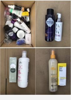 QUANTITY OF ASSORTED BEQAUTY ITEMS TO INCLUDE SCHWARZKOPF BANNACURE COLOUR FREEZE SHAMPOO - COLLECTION ONLY - LOCATION RIGHT RACK