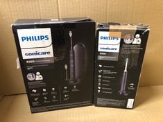 QUANTITY OF HEALTH & BEAUTY ITEMS  PHILIPS SONICARE 3100 SERIES SONIC ELECTRIC TOOTHBRUSH WITH BRUSH SYNC REPLACEMENT REMINDER (MODEL HX3671/14), BLACK: LOCATION - B