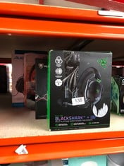 QUANTITY OF TECH & GAMING ITEMS  RAZER BLACKSHARK V2 - PREMIUM ESPORTS GAMING HEADSET (TRIFORCE 50MM DRIVERS, HYPER CLEAR CARDIOID MIC, ADVANCED PASSIVE NOISE CANCELATION, THX SPATIAL AUDIO) BLACK: L