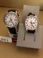 QUANTITY OF WATCHES ITEMS  (TIMEX) EASY READER TRADITIONAL 'HIS' WATCH (T2H281): LOCATION - B