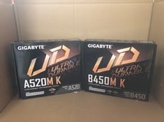 2 X GIGABYTE MB GBT AMD AM4 A520M K: LOCATION - C