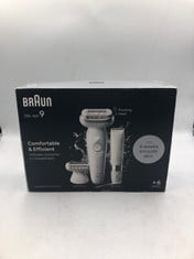 LADIES BRAUN EPIL SERIES 9 SILK SHAVER: LOCATION - TOP 50 RACK