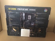 ASUS TUF GAMING Z790-PLUS WIFI, INTEL Z790, 1700, ATX, 4 DDR5, HDMI, DP, WI-FI 6E, 2.5G LAN, PCIE5, RGB, 4X M.2.: LOCATION - C