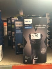 QUANTITY OF HEALTH & BEAUTY ITEMS  PHILIPS ELECTRIC SHAVER SERIES 3000X - WET & DRY ELECTRIC SHAVER FOR MEN IN DEEP BLACK, WITH SKIN PROTECT TECHNOLOGY, POP-UP BEARD TRIMMER, ERGONOMIC MEN'S SHAVER (