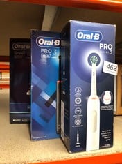 QUANTITY OF HEALTH & BEAUTY ITEMS  ORAL-B SMART 6 ELECTRIC TOOTHBRUSHES FOR ADULTS, APP CONNECTED HANDLE, 3 TOOTHBRUSH HEADS & TRAVEL CASE, 5 MODES, TEETH WHITENING, 2 PIN UK PLUG, 6000N: LOCATION -