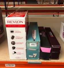 QUANTITY OF HEALTH & BEAUTY ITEMS  REVLON ONE-STEP HAIR DRYER AND VOLUMIZER FOR MID TO LONG HAIR (ONE-STEP, 2-IN-1 STYLING TOOL, IONIC AND CERAMIC TECHNOLOGY, UNIQUE OVAL DESIGN) RVDR5222: LOCATION -