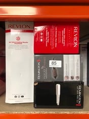 QUANTITY OF HEALTH & BEAUTY ITEMS  REVLON ONE-STEP AIR STRAIGHT 2-IN-1 DRYER & AIR STRAIGHTENER | DRY & STRAIGHTEN WITH HOT AIR WITHOUT EXTREME HEAT, OPTIONAL SHINE BOOST WITH HEATED TEETH & PLATES I