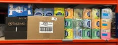 QUANTITY OF FOOD & DRINK ITEMS  TETLEY DECAFFEINATED TEA BAGS DRAWSTRING IN ENVELOPE - PACK OF 25 TEA BAGS: LOCATION - A