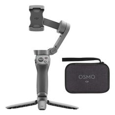 DJI OSMO MOBILE 3 PRIME COMBO - 3-AXIS GIMBAL STABILIZER KIT WITH DJI CARE REFRESH, COMPATIBLE WITH IPHONE AND ANDROID SMARTPHONES, PORTABLE DESIGN, STABLE SHOOTING, INTELLIGENT CONTROL WITH TRIPOD.: