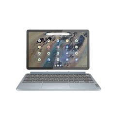 LENOVO IDEAPAD DUET 3 11" CHROMEBOOK LAPTOP (QUALCOMM SNAPDRAGON 7C, 4GB RAM, 64GB EMMC) - MISTY BLUE. RRP £297: LOCATION - J RACK