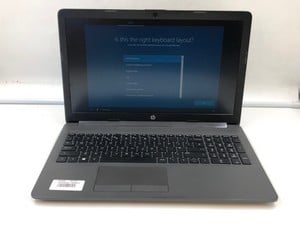 HP 250 G7 NOTEBOOK 128GB LAPTOP: MODEL NO RTL8821CE. INTEL CELERON N4020, 8GB RAM, 15.5" SCREEN: LOCATION - E RACK