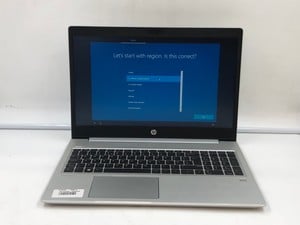 HP PROBOOK 455 G7 128GB LAPTOP.. AMD RYZEN 3 4300U WITH RADEON GRAPHICS 2.70GHZ, 8GB RAM,: LOCATION - E RACK