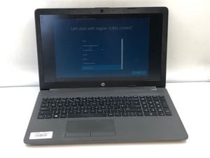 HP 250 G7 NOTEBOOK 128GB LAPTOP: MODEL NO RTL8821CE. INTEL CELERON N4020, 8GB RAM, 15.5" SCREEN: LOCATION - F RACK