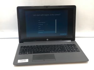 HP 250 G7 NOTEBOOK 128GB LAPTOP: MODEL NO RTL8723BE. INTEL CELERON N4020, 8GB RAM, 15.5" SCREEN: LOCATION - F RACK