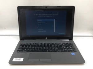 HP 250 G7 NOTEBOOK 128GB LAPTOP.. INTEL CELERON N4020, 4GB RAM, 15.5" SCREEN: LOCATION - J RACK