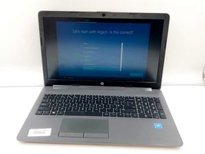 HP 250 G7 NOTEBOOK 128GB LAPTOP: MODEL NO TPN-C135. INTEL CELERON N4020, 8GB RAM, 15.5" SCREEN: LOCATION - J RACK