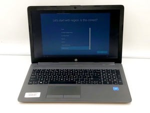 HP 250 G7 NOTEBOOK 128GB LAPTOP: MODEL NO TPN-C135. INTEL CELERON N4020, 4GB RAM, 15.5" SCREEN: LOCATION - J RACK