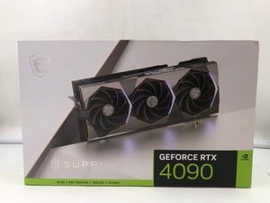 MSI SUPRIMX GEFORCE RTX 4090 24GB GDDR6X GRAPHICS CARD.: LOCATION - A RACK