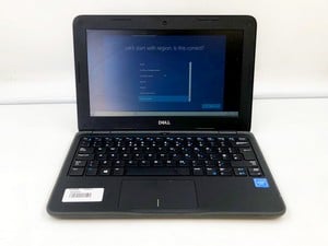 DELL LATITUDE 3190 64GB STORAGE LAPTOP: MODEL NO P26T004. INTEL CELERON N4120, 4GB RAM,: LOCATION - L RACK