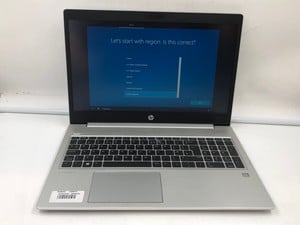 HP PROBOOK 455 G7 128GB LAPTOP.. AMD RYZEN 3 4300U WITH RADEON GRAPHICS, 8GB RAM,: LOCATION - M RACK