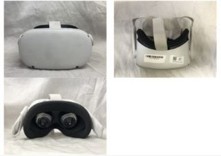 META QUEST 2 256 GB GB ALL IN ONE VR HEADSET: MODEL NO KW49CM: LOCATION - A RACK