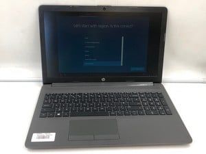 HP 250 G7 NOTEBOOK 128GB LAPTOP: MODEL NO TPN-C135. INTEL CELERON N4020, 8GB RAM,: LOCATION - N RACK