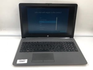 HP 250 G7 NOTEBOOK 128GB LAPTOP.. INTEL CELERON N4020, 8GB RAM, 15.5" SCREEN: LOCATION - N RACK