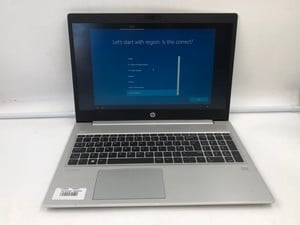 HP PROBOOK 455 G7 128GB LAPTOP.. AMD RYZEN 3 4300U WITH RADEON GRAPHICS, 8GB RAM,: LOCATION - N RACK