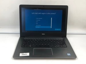 DELL VOSTRO 5468 256GB LAPTOP.. INTEL CORE I5-7200U, 8GB RAM, 14.0" SCREEN: LOCATION - N RACK