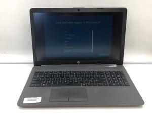 HP 250 G7 NOTEBOOK 128GB LAPTOP.. INTEL CELERON N4020, 8GB RAM, 15.5" SCREEN: LOCATION - N RACK