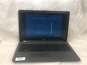 HP 250 G7 NOTEBOOK 128GB LAPTOP.. INTEL CELERON N4020, 8GB RAM, 15.5" SCREEN: LOCATION - O RACK