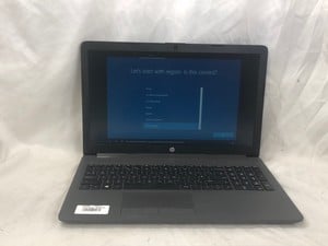 HP 250 G7 NOTEBOOK 128GB LAPTOP: MODEL NO RTL8821CE. INTEL CELERON N4020, 8GB RAM, 15.5" SCREEN: LOCATION - O RACK